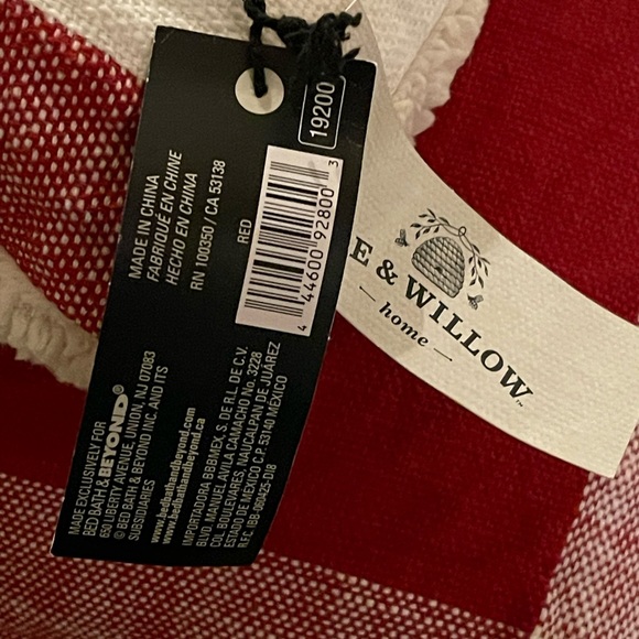 NWT Bee & Willow Buffalo Check Euro Pillow 26” - Picture 9 of 14